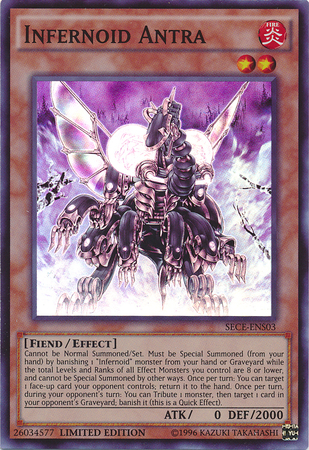 Infernoid Antra [SECE-ENS03] Super Rare 