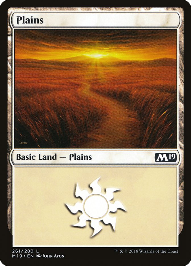 Plains (261) [Core Set 2019] 