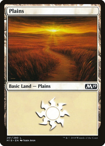 Plains (261) [Core Set 2019] 