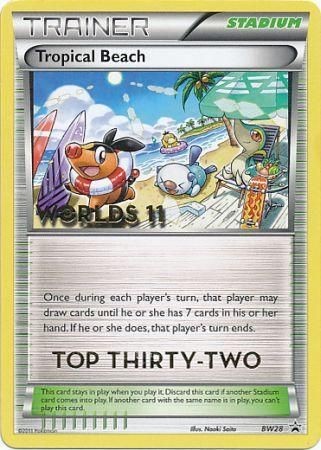 Tropical Beach (BW28) (Top 32) [Black &amp; White: Black Star Promos] 