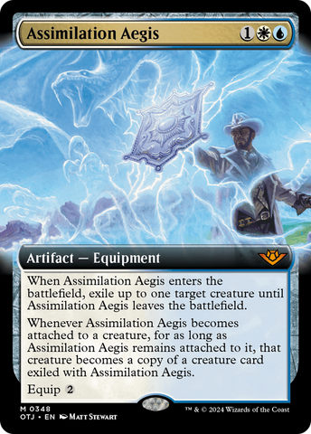 Aegis Assimilation (Extended Art) [Outlaws of Thunder Junction] 