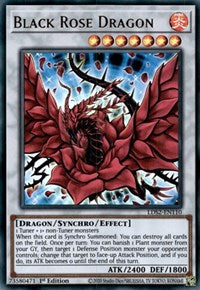 Black Rose Dragon [LDS2-EN110] Ultra Rare 