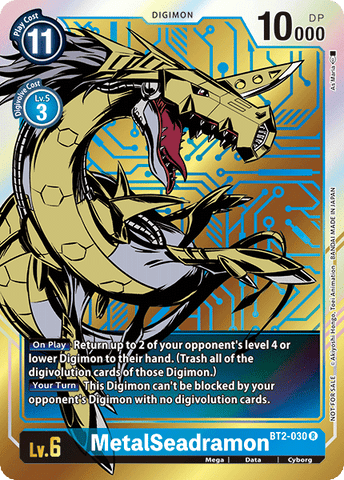 MetalSeadramon [BT2-030] (Dash Pack) [Release Special Booster Ver.1.0 Promos] 