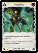 Burgeoning (Yellow) [U-ELE135] (Tales of Aria Unlimited) Unlimited Rainbow Foil 