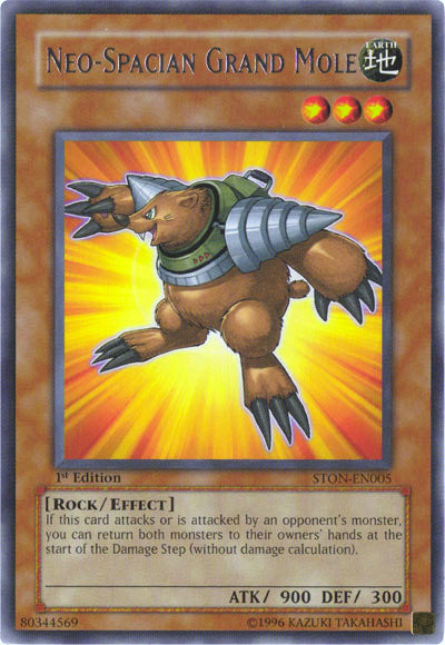 Neo-Spacian Grand Mole [STON-EN005] Rare 