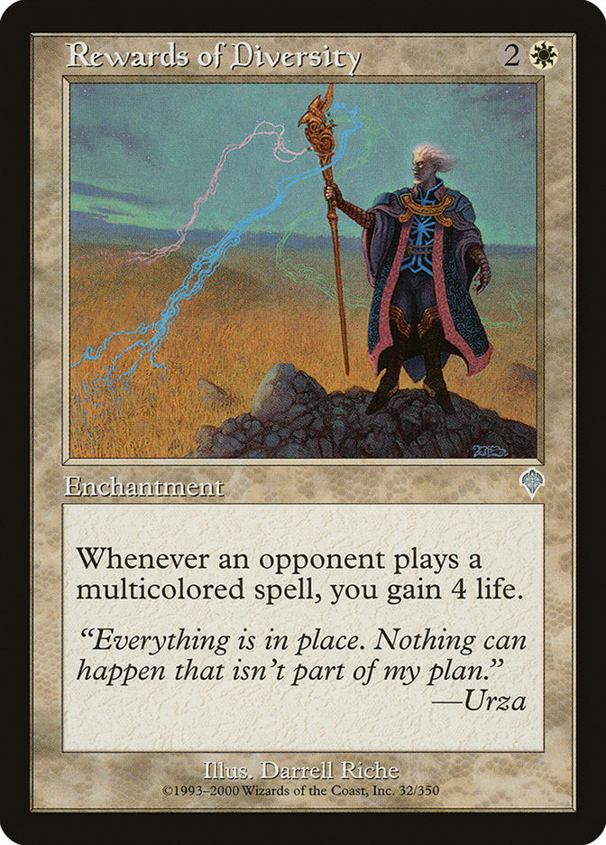 Rewards of Diversity [Invasion] 