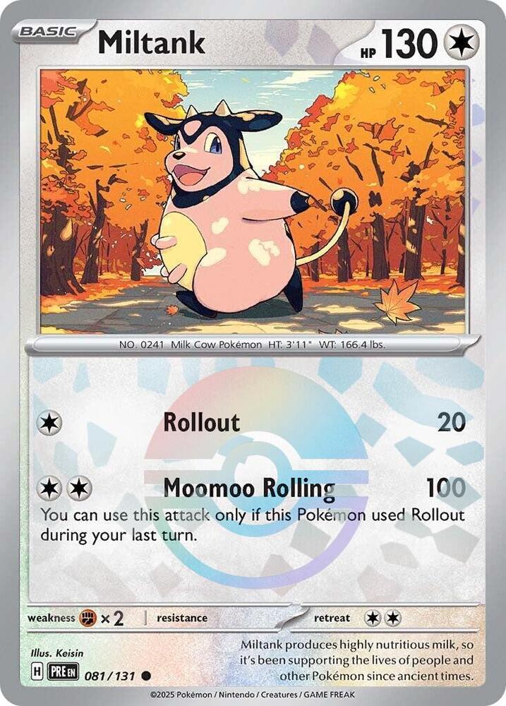 Miltank (081/131) (Poke Ball Pattern) [Scarlet &amp; Violet: Prismatic Evolutions] 