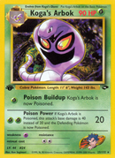 Koga's Arbok (25/132) [Gym Challenge 1st Edition] 