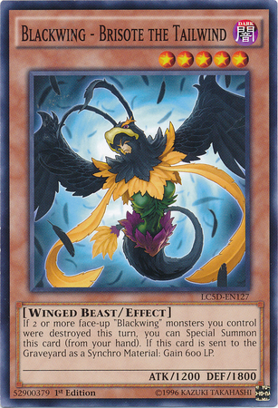 Blackwing - Brisote the Tailwind [LC5D-EN127] Common 