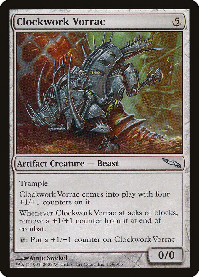 Clockwork Vorrac [Mirrodin] 
