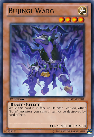 Bujingi Warg [JOTL-EN081] Commun 