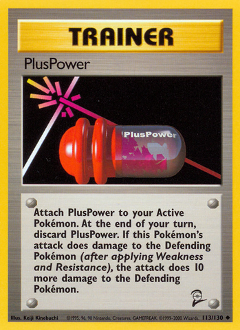PlusPower (113/130) [Base Set 2] 