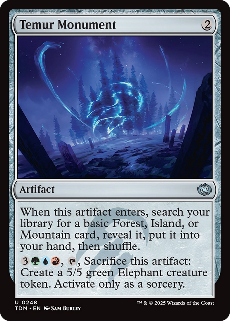 Temur Monument [Tarkir: Dragonstorm] 