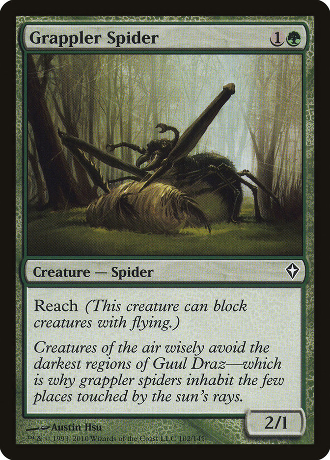Grappler Spider [Worldwake] 