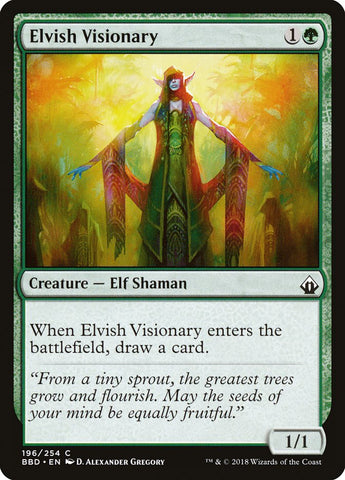 Elvish Visionary [Battlebond] 