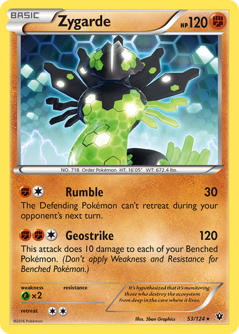 Zygarde (53/124) [XY: Fates Collide] 