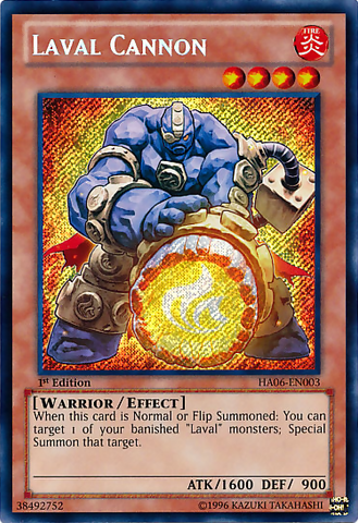 Laval Cannon [HA06-EN003] Secret Rare 