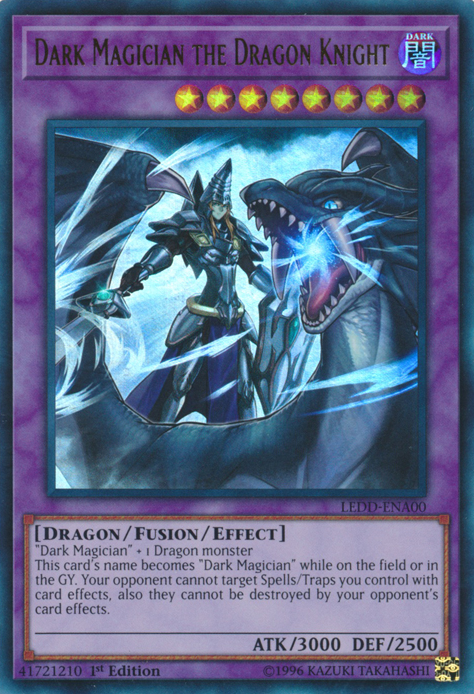 Dark Magician the Dragon Knight [LEDD-ENA00] Ultra Rare 