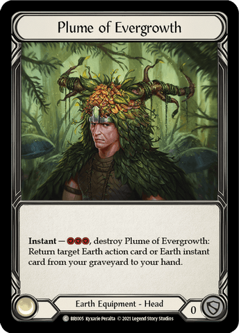 Plume of Evergrowth [BRI005] (Tales of Aria Briar Blitz Deck) 1st Edition Normal 