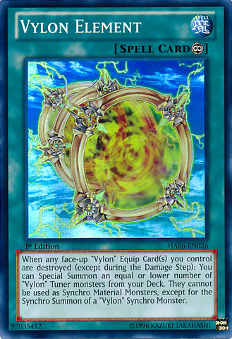 Vylon Element [HA06-EN026] Super Rare 