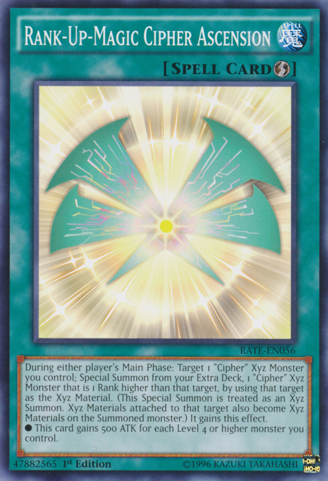 Rank-Up-Magic Cipher Ascension [RATE-EN056] Common 