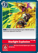 Starlight Explosion [ST1-14] [Starter Deck: Gaia Red] 