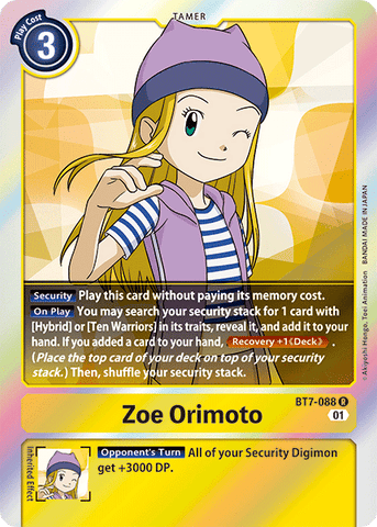 Zoe Orimoto [BT7-088] [Next Adventure] 