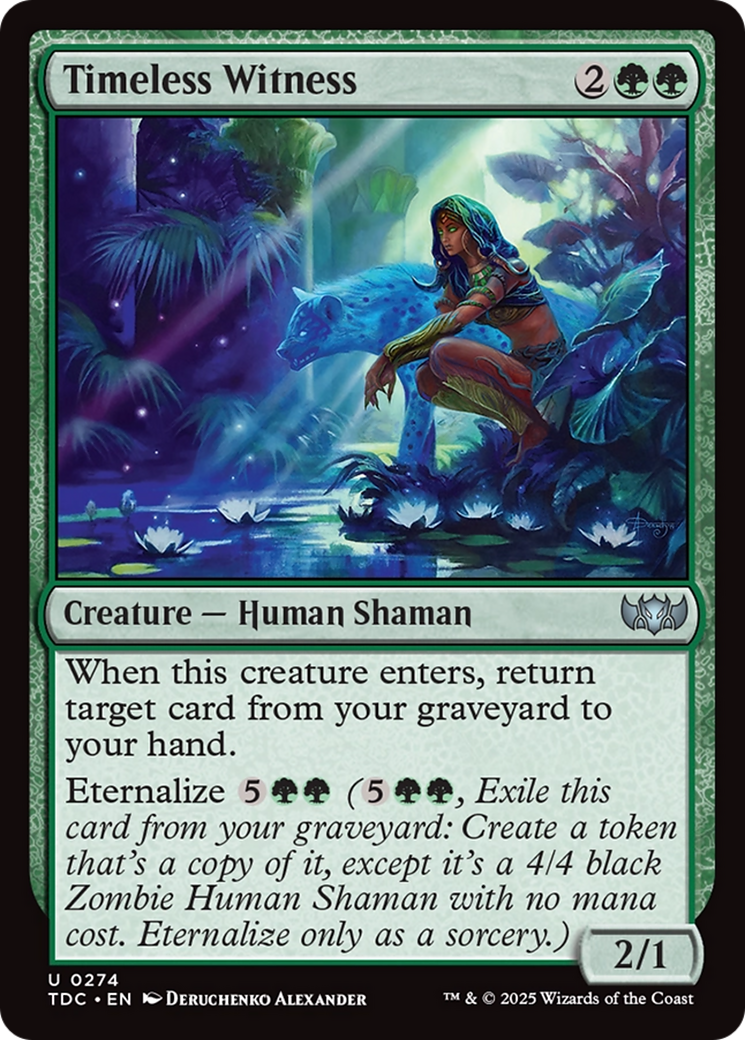 Timeless Witness [Tarkir: Dragonstorm Commander] 