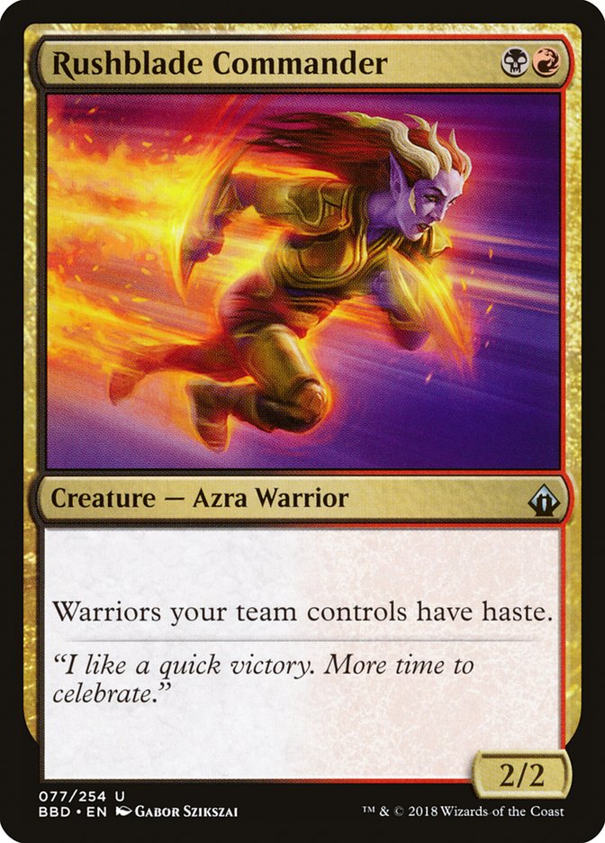 Rushblade Commander [Battlebond] 