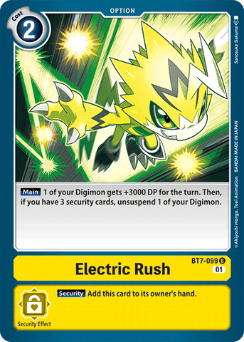 Electric Rush [BT7-099] [Next Adventure] 