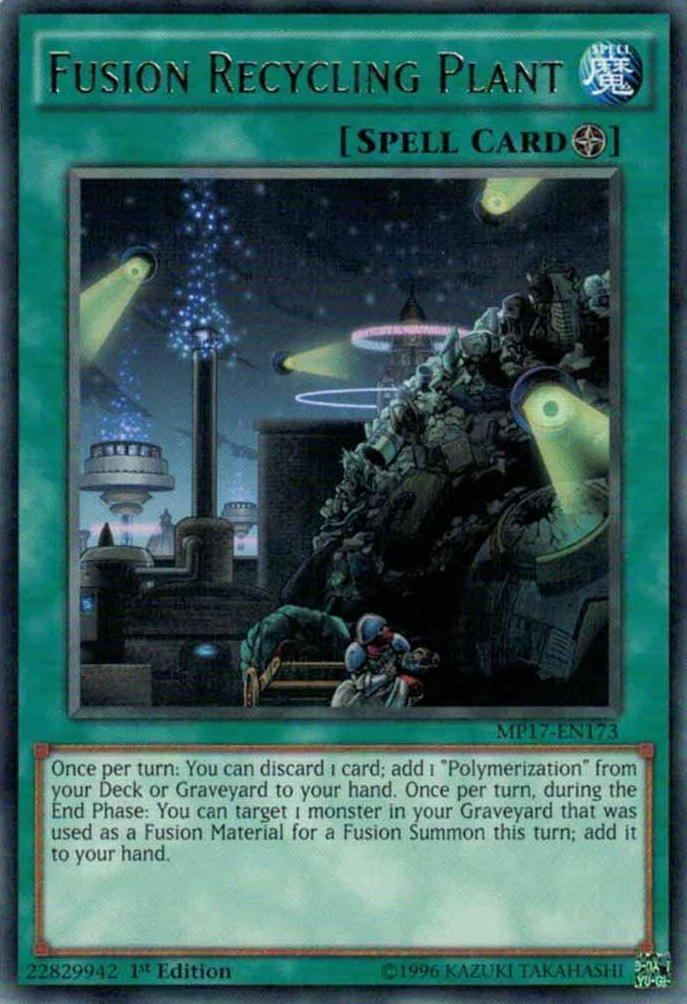 Fusion Recycling Plant [MP17-EN173] Rare 