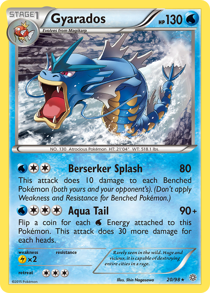Gyarados (20/98) [XY: Ancient Origins] 