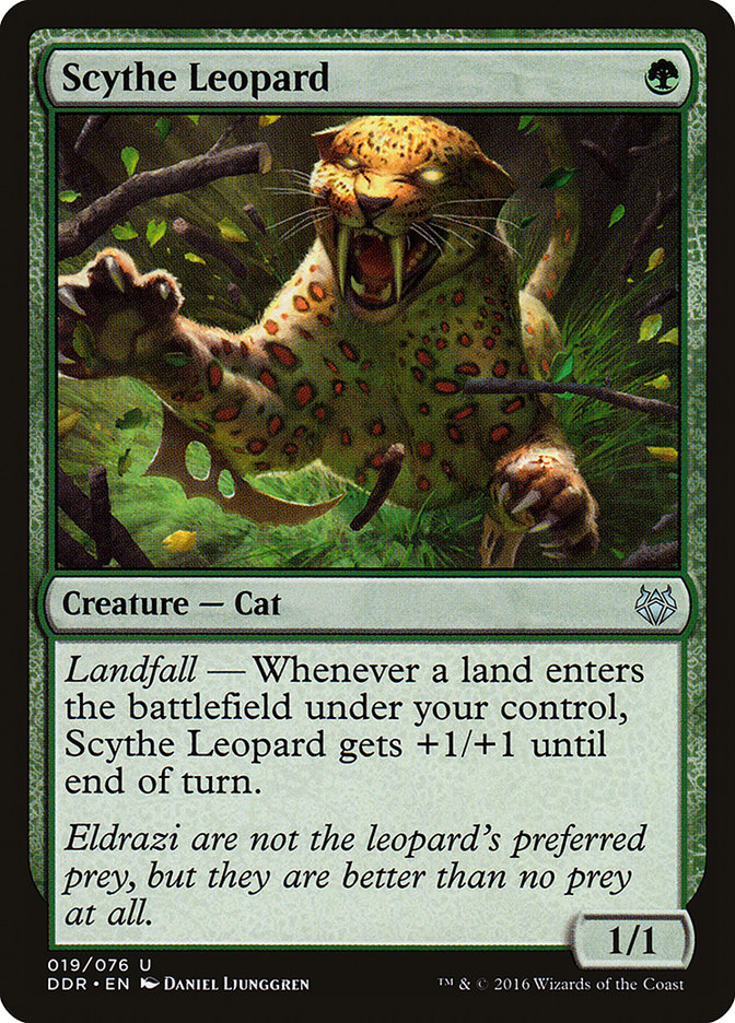 Scythe Leopard [Duel Decks: Nissa vs. Ob Nixilis] 