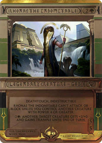 Rhonas the Indomitable (Summon) [Amonkhet Invocations] 
