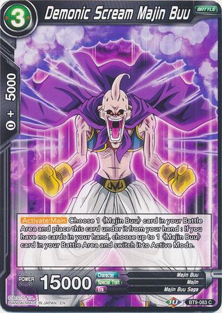 Demonic Scream Majin Buu (BT9-083) [Universal Onslaught] 