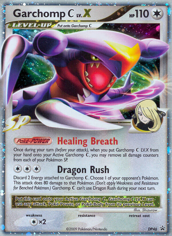 Garchomp C LV.X (DP46) [Diamond &amp; Pearl: Black Star Promos] 