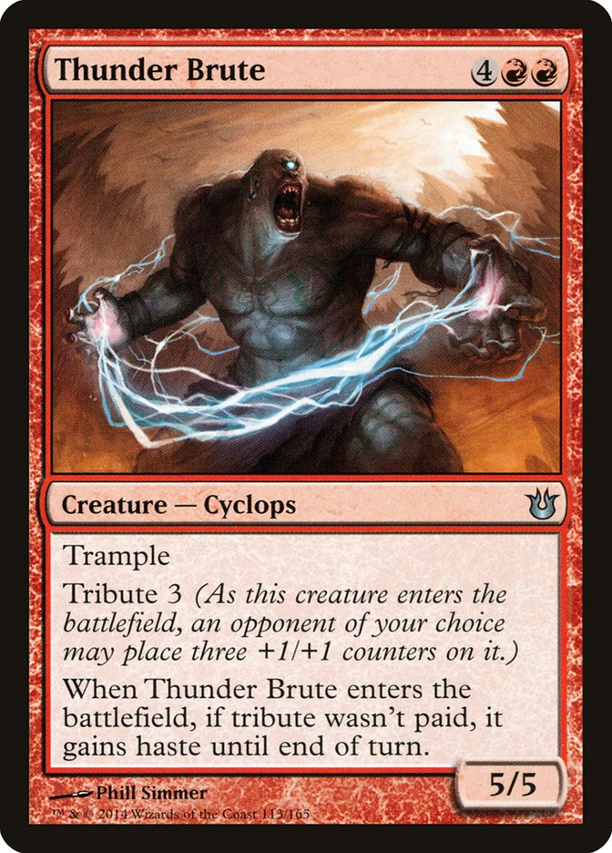 Thunder Brute [Born of the Gods] 