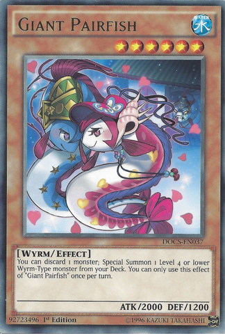 Giant Pairfish [DOCS-EN037] Rare 