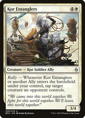 Kor Entanglers [Battle for Zendikar] 