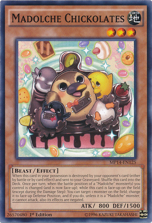 Madolche Chickolates [MP14-EN125] Common 