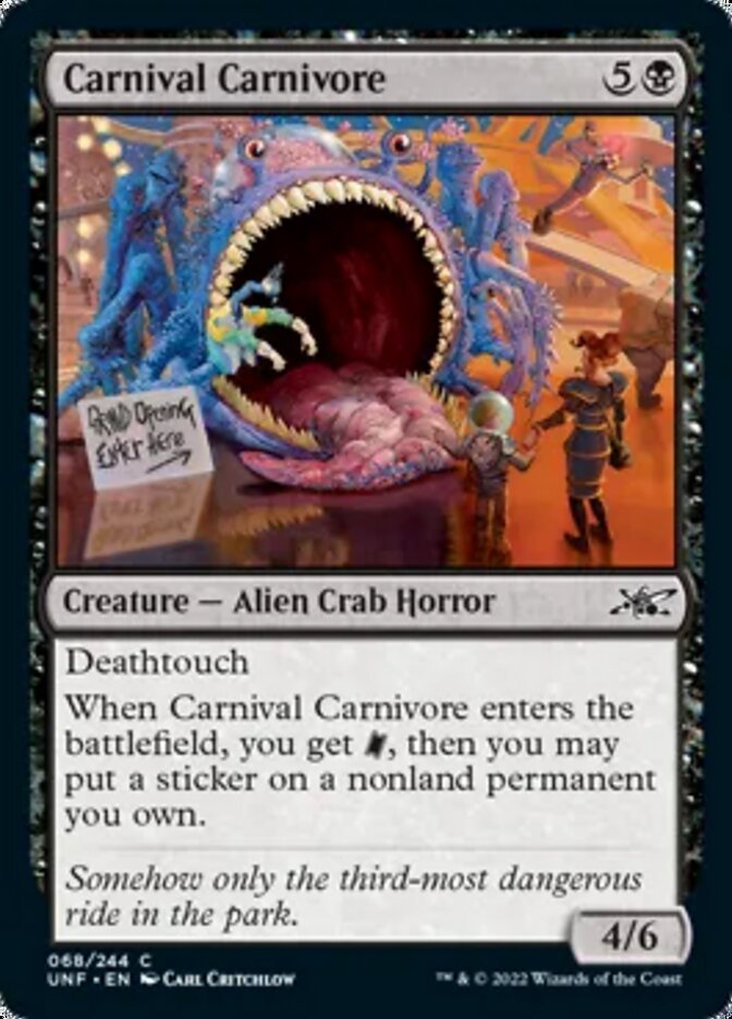 Carnival Carnivore [Unfinity] 