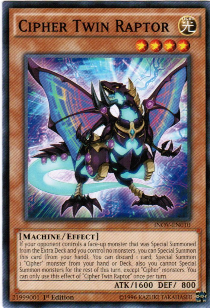 Cipher Twin Raptor [INOV-EN010] Common 