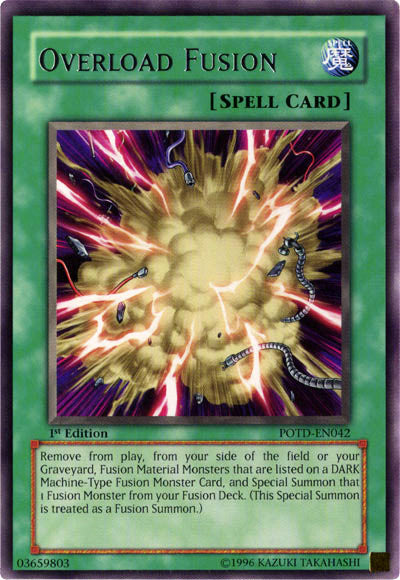 Overload Fusion [POTD-EN042] Rare 