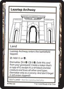 Lazinep Archway [Mystery Booster 2 Playtest Cards] 