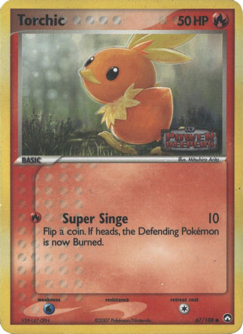 Torchic (67/108) (Stamped) [EX: Power Keepers] 
