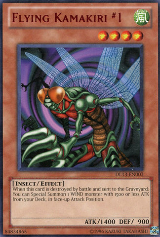 Flying Kamakiri 1 (Red) [DL13-EN003] Rare 