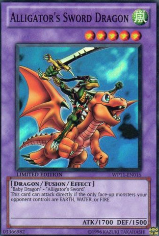 Alligator's Sword Dragon [WP11-EN015] Super Rare 