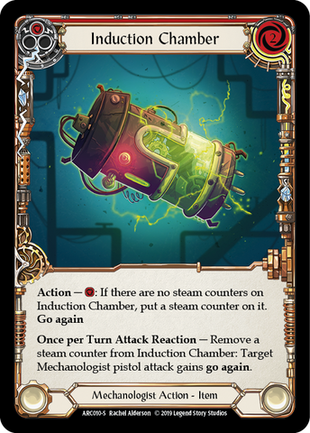 Induction Chamber [ARC010-S] (Arcane Rising) 1st Edition Rainbow Foil 