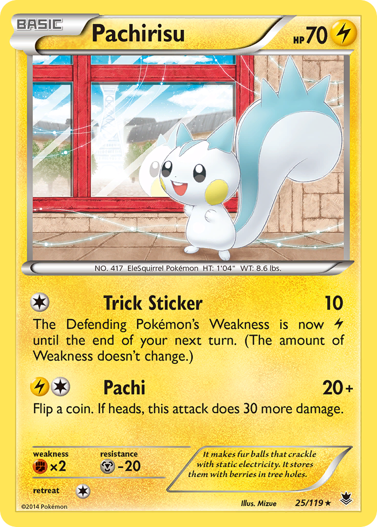 Pachirisu (25/119) [XY: Phantom Forces] 