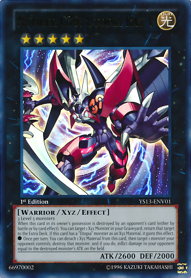Number C39: Utopia Ray V [YS13-ENV01] Ultra Rare 